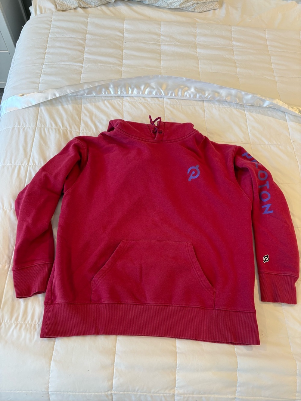 Peloton Women’s Pink Hoodie Sweatshirt